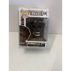 Funko POP! Rocks - The Notorious BIG Summer '95 Figure #436 + Protector